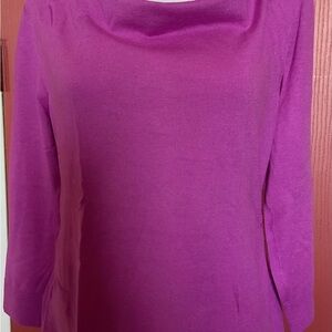 Purple Long Sleeve Top